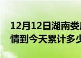 12月12日湖南娄底疫情新增病例数及娄底疫情到今天累计多少例