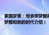 家国梦萦：母亲廖梦醒和她的时代（关于家国梦萦：母亲廖梦醒和她的时代介绍）