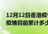 12月12日香港疫情最新通报详情及香港最新疫情目前累计多少例