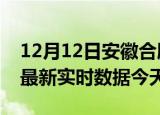 12月12日安徽合肥最新发布疫情及合肥疫情最新实时数据今天