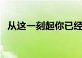 从这一刻起你已经死了日语（从这一刻起）