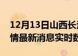 12月13日山西长治疫情最新通报表及长治疫情最新消息实时数据