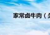家常卤牛肉（关于家常卤牛肉介绍）