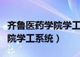 齐鲁医药学院学工系统登录官网（齐鲁医药学院学工系统）