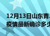12月13日山东青岛今天疫情最新情况及青岛疫情最新确诊多少例