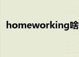 homeworking啥意思（home working）