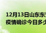 12月13日山东东营疫情最新情况统计及东营疫情确诊今日多少例