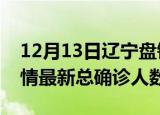 12月13日辽宁盘锦疫情最新动态及盘锦原疫情最新总确诊人数