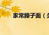 家常臊子面（关于家常臊子面介绍）