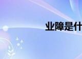 业障是什么意思（业障）