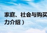 家庭、社会与购买力（关于家庭、社会与购买力介绍）