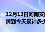 12月13日河南安阳疫情新增病例数及安阳疫情到今天累计多少例