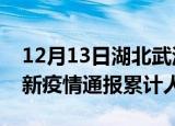 12月13日湖北武汉目前疫情是怎样及武汉最新疫情通报累计人数