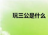 玩三公是什么（玩三公是什么意思）