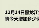 12月14日黑龙江大庆疫情最新数量及大庆疫情今天增加多少例
