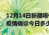 12月14日新疆喀什疫情最新情况统计及喀什疫情确诊今日多少例
