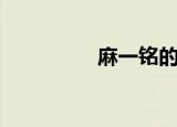 麻一铭的公司（麻一铭）