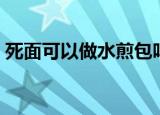 死面可以做水煎包吗（死面可以做水煎包吗）