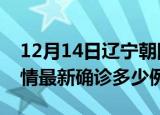 12月14日辽宁朝阳疫情今天多少例及朝阳疫情最新确诊多少例