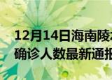 12月14日海南陵水今日疫情数据及陵水疫情确诊人数最新通报