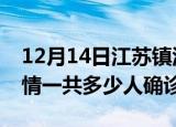 12月14日江苏镇江目前疫情是怎样及镇江疫情一共多少人确诊了