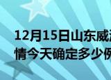 12月15日山东威海疫情最新通报表及威海疫情今天确定多少例了