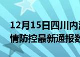 12月15日四川内江疫情最新通报表及内江疫情防控最新通报数据