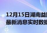 12月15日湖南益阳今日疫情详情及益阳疫情最新消息实时数据