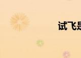 试飞是做什么的？