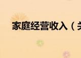 家庭经营收入（关于家庭经营收入介绍）