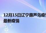 12月15日辽宁葫芦岛疫情最新动态及葫芦岛今天增长多少例最新疫情