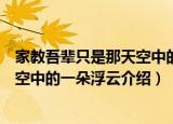 家教吾辈只是那天空中的一朵浮云（关于家教吾辈只是那天空中的一朵浮云介绍）