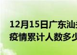 12月15日广东汕头疫情动态实时及汕头新冠疫情累计人数多少