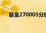 基金270005分红通知（基金270002）