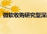  微软收购研究型深度学习创业公司Maluuba