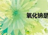 氧化钠是什么（氧化钠）