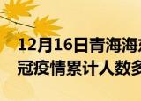 12月16日青海海东疫情新增多少例及海东新冠疫情累计人数多少