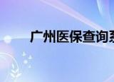 广州医保查询系统（广州医保查询）