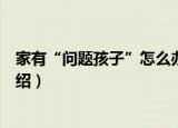 家有“问题孩子”怎么办（关于家有“问题孩子”怎么办介绍）