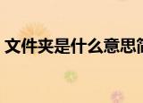 文件夹是什么意思简说（文件夹是什么意思）
