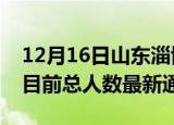 12月16日山东淄博疫情人数总数及淄博疫情目前总人数最新通报