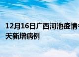 12月16日广西河池疫情今日最新情况及河池疫情最新消息今天新增病例