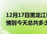 12月17日黑龙江鹤岗疫情最新通报及鹤岗疫情到今天总共多少例