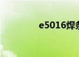 e5016焊条用途（e5016）