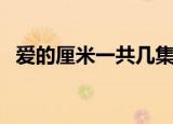 爱的厘米一共几集（爱的厘米一共多少集）