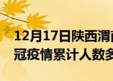12月17日陕西渭南疫情新增多少例及渭南新冠疫情累计人数多少