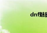 dnf魅影（dnf魅影）