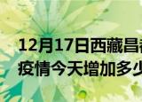 12月17日西藏昌都最新疫情通报今天及昌都疫情今天增加多少例