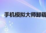 手机模拟大师卸载就蓝屏（手机模拟大师）