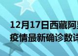 12月17日西藏阿里疫情新增病例详情及阿里疫情最新确诊数详情